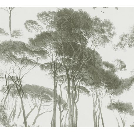 As-Creation History of Art 37651-2 Natur természeti kép fák - facsoport krémfehér zöld árnyalatok tapéta