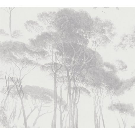 As-Creation History of Art 37651-3 Natur természeti kép fák - facsoport fehér szürke árnyalatok tapéta