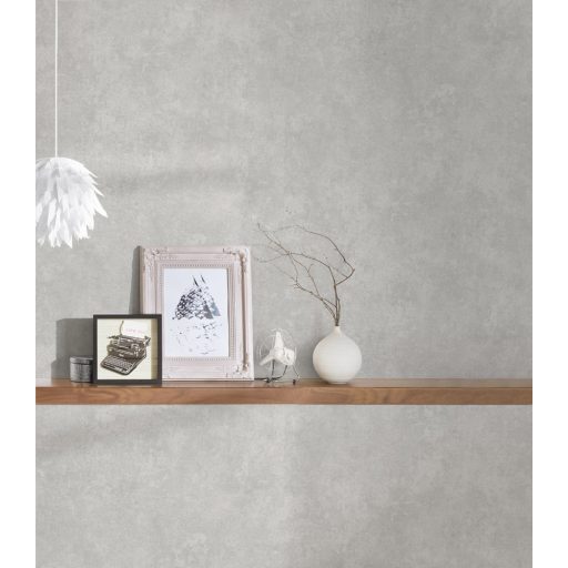 As-Creation History of Art 37654-3 Egyszínű strukturált beton hatás szürke szürkésfehér tapéta
