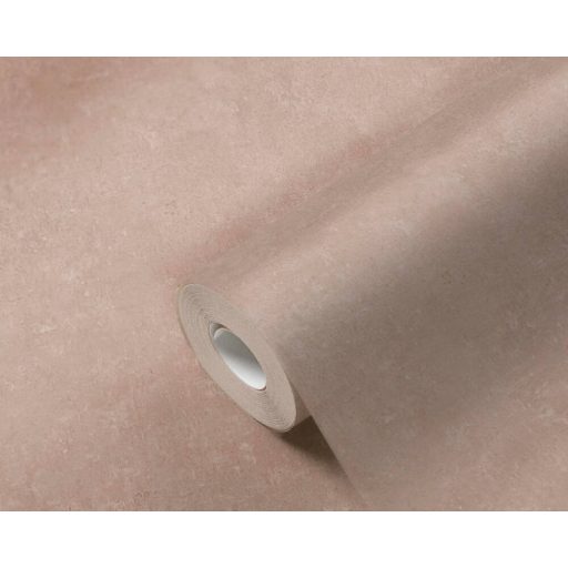 As-Creation History of Art 37655-1 Egyszínű strukturált rózsaszín tapéta