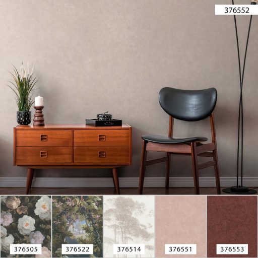 As-Creation History of Art 37655-2  Egyszínű strukturált krémrózsaszín tapéta