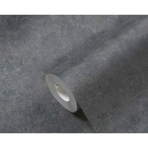 As-Creation History of Art 37655-6  Egyszínű strukturált szürke sötétszürke tapéta