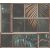 As-Creation Industrial 37740-1 Natur/Ipari stílus ablakkereteken áttűnő pálmalevelek barna zöld narancs fekete tapéta