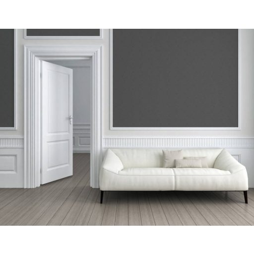 As-Creation Attractive 37758-1 Grafikus 3D rombuszminta sötétszürke antracit ezüst fémes hatás tapéta