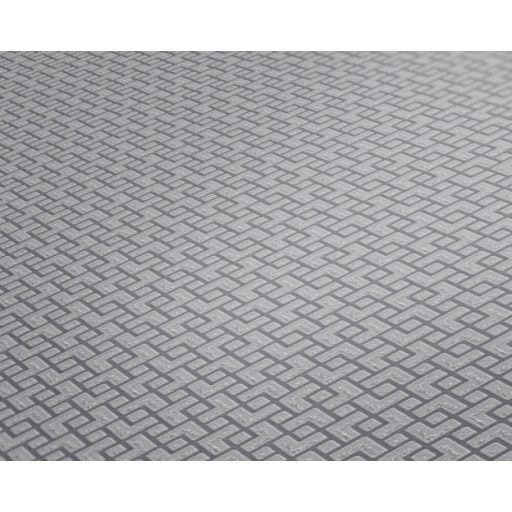 As-Creation Attractive 37759-7 Grafikus 3D minta szürke szürkésbarna ezüst fémes hatás tapéta