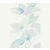 As-Creation Attractive 37815-1 Natur Virágos akvarell panelszerű levéldíszítés fehér vízzöld szürke kék tapéta