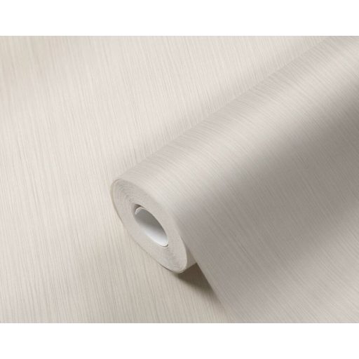 As-Creation Attractive 3782-24 Egyszínű vonalas csíkozású strikturált minta törtfehér/szürkésfehér tapéta