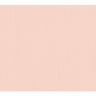   As-Creation Attractive 3782-55 Egyszínű vonalas csíkozású strikturált minta barackszín tapéta
