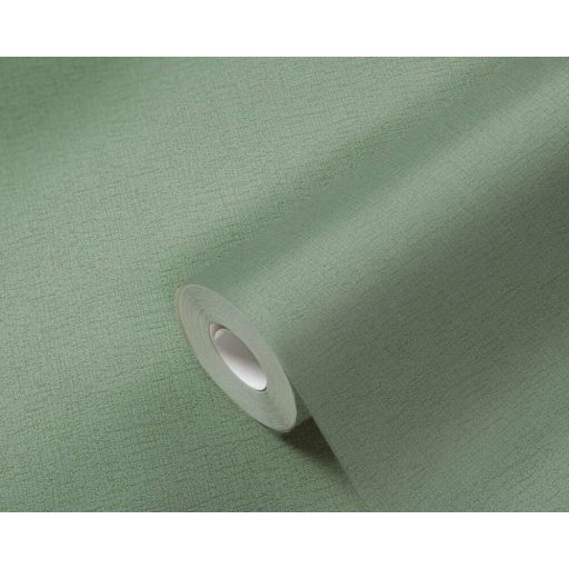 As-Creation Attractive 37831-1 Natur Egyszínű strukturált zöld tapéta