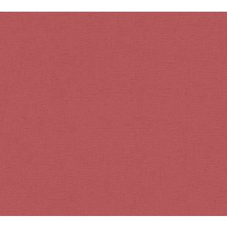   As-Creation Attractive 37831-7 Natur Egyszínű strukturált piros tapéta
