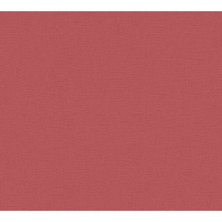 As-Creation Attractive 37831-7 Natur Egyszínű strukturált piros tapéta