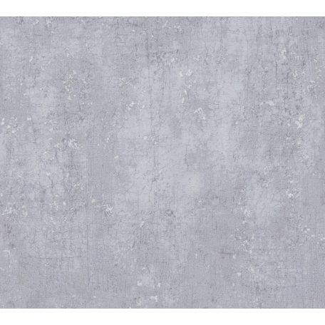 As-Creation Titanium 3, 37840-2 Natur/Ipari design Öregített beton megjelenítés szürke sötétszürke ezüst fénylő mintarészletek tapéta