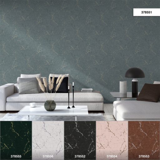 As-Creation Metropolitan Stories II, 37855-1 Natur márványminta szürkéskék bézs fényes sima mintafelület tapéta