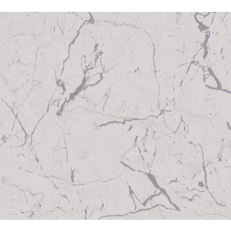   As-Creation Metropolitan Stories II, 37855-6 Natur márványminta világosszürke ezüstszürke fényes sima mintafelület tapéta