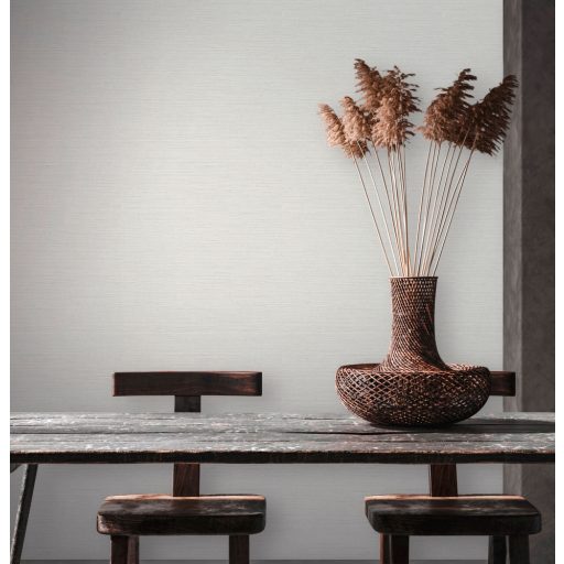 As-Creation Metropolitan Stories II, 37857-1 Natur Egyszínű strukturált melírozott fehér szürkésfehér tapéta