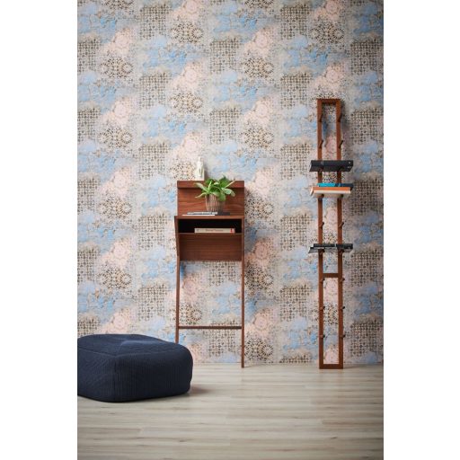 As-Creation Metropolitan Stories II, 37858-1 Etno rusztikus spanyol csempemozaik bézs kék barna tapéta