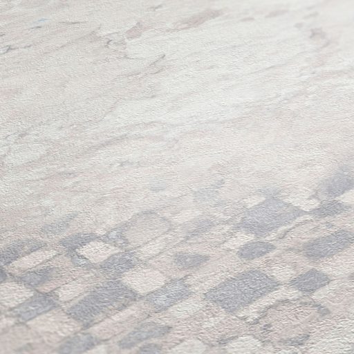 As-Creation Metropolitan Stories II, 37858-3 Etno rusztikus spanyol csempemozaik krém szürke zöldeskék tapéta