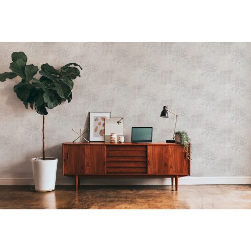 As-Creation Metropolitan Stories II, 37858-3 Etno rusztikus spanyol csempemozaik krém szürke zöldeskék tapéta