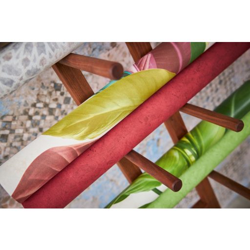 As-Creation Metropolitan Stories II, 37862-3  Natur nagyformátumú levelek krém zöld árnyalatok tapéta