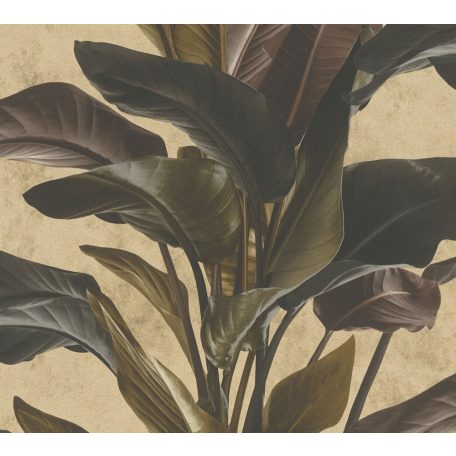 As-Creation Metropolitan Stories II, 37862-4  Natur nagyformátumú levelek bézs barna arany árnyalatok tapéta