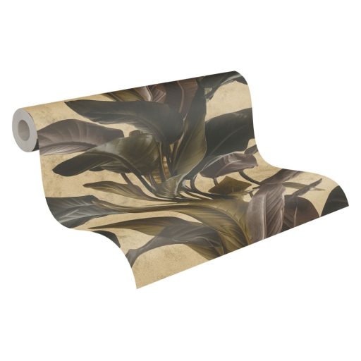 As-Creation Metropolitan Stories II, 37862-4  Natur nagyformátumú levelek bézs barna arany árnyalatok tapéta