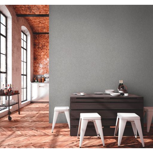 As-Creation Metropolitan Stories II, 37865-4  Natur Egyszínű strukturált vakolatminta szürke árnyalatok tapéta