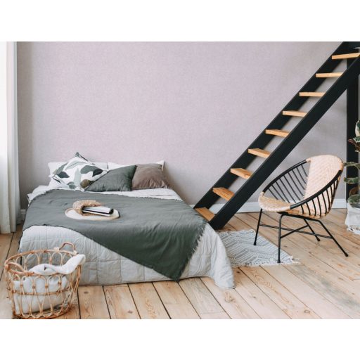 As-Creation Metropolitan Stories II, 37865-6  Natur Egyszínű strukturált vakolatminta rózsaszín árnyalatok szürke tapéta