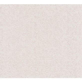   As-Creation Metropolitan Stories II, 37866-2 Etno Grafikus dekoratív keleties díszítőminta krém törtfehér fémes hatás tapéta