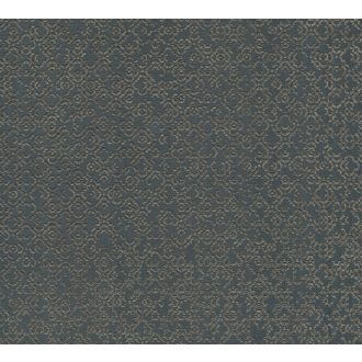   As-Creation Metropolitan Stories II, 37866-5 Etno Grafikus dekoratív keleties díszítőminta sötétszürke barna ezüst fémes hatás tapéta