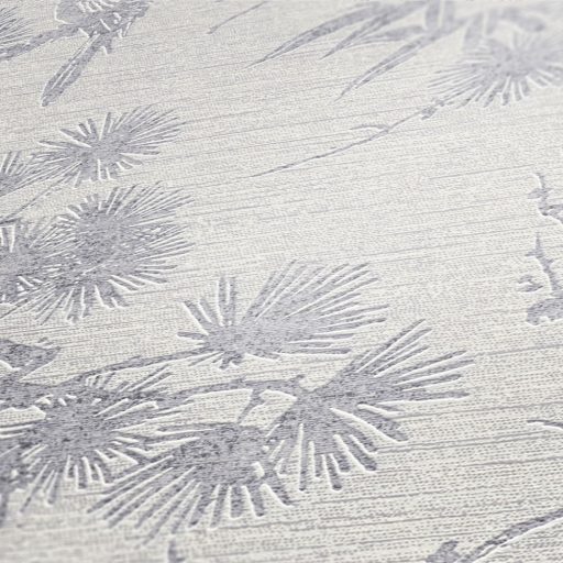 As-Creation Metropolitan Stories II, 37867-3 Natur virágzó japán cserje szürkésfehér szürke ezüst tapéta