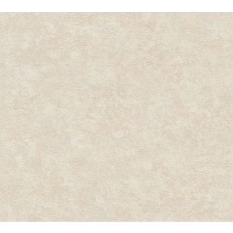   As-Creation Metropolitan Stories II, 37902-1 Natur Egyszínű "foltos" melírozott minta bézs finom fény tapéta