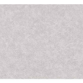   As-Creation Metropolitan Stories II, 37902-4  Natur Egyszínű "foltos" melírozott minta szürke finom fény tapéta