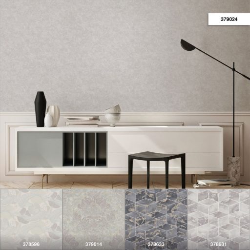 As-Creation Metropolitan Stories II, 37902-4  Natur Egyszínű "foltos" melírozott minta szürke finom fény tapéta