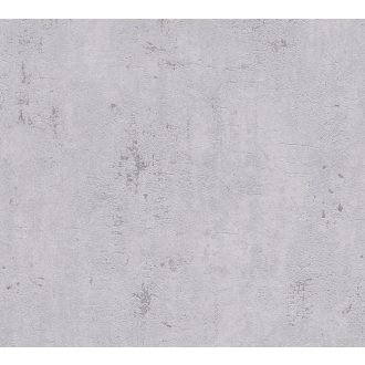   As-Creation Metropolitan Stories II, 37903-2 Natur/Ipari Design Betonhatású strukturált minta szürke világosszürke tapéta