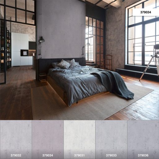 As-Creation Metropolitan Stories II, 37903-4  Natur/Ipari Design Betonhatású strukturált minta szürke barna tapéta