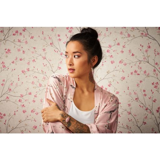 As-Creation Metropolitan Stories II, 37912-1 Natur Virágos Cseresznyevirágzás bézs rózsaszín barna tapéta