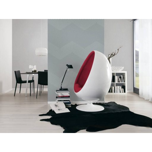 As-Creation Daniel Hechter 6, 37952-3  Natur textil texturált szürke fehér tapéta