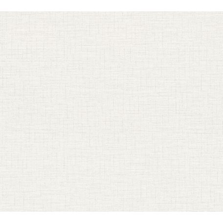 As-Creation Metropolitan Stories II, 37953-2 Natur Egyszínű strukturált textilhatású minta törtfehér halvány szürke tapéta