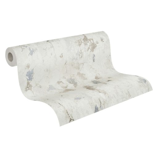 As-Creation Metropolitan Stories II, 37954-4 Natur Erezetes betonminta törtfehér krémszürke kékes szürke barna tapéta