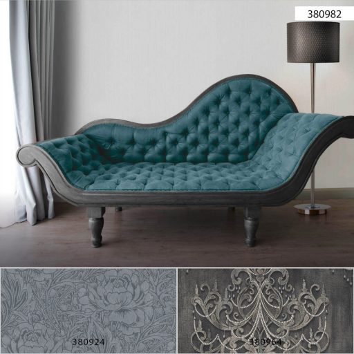 Strukturált egyszínű finom vonalazás világosszürke tónus finom fény tapéta