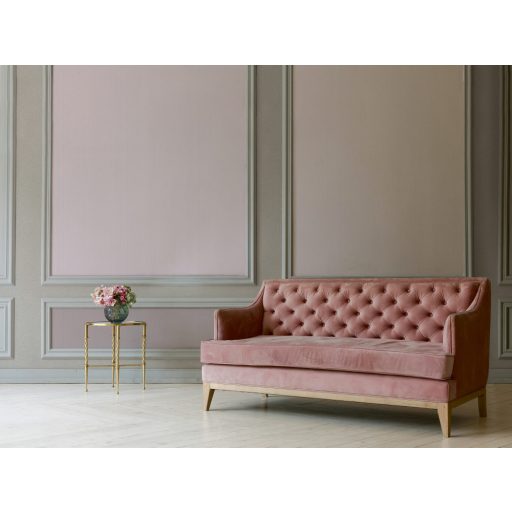 Strukturált egyszínű finom vonalazás rózsaszín tónus finom fény tapéta