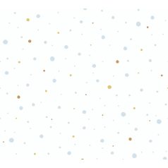   As-Creation Little Love 38116-2 Gyerekszobai grafikus vidám pöttyös minta fehér kék sárga tapéta