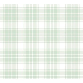   As-Creation Little Love 38122-2 Gyerekszobai Kockás zöld fehér tapéta