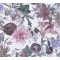 As-Creation Dream Flowery 38175-2 Virágos buja virágmotívum liliomokkal fehér zöld lila szines tapéta