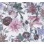 As-Creation Dream Flowery 38175-2 Virágos buja virágmotívum liliomokkal fehér zöld lila szines tapéta