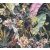As-Creation Dream Flowery 38176-1 Natur Virágos fantázia trópusi életkép fekete zöld szines tapéta