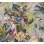 As-Creation Dream Flowery 38176-2 Natur Virágos fantázia trópusi életkép szürke zöld szines tapéta
