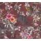 As-Creation Dream Flowery 38178-5 Natur Trópusi buja egzotikus motívum kolibrikkel borvörös/bordó pink sárga szines tapéta
