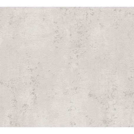 As-Creation Titanium 3, 38195-4 Natur/Ipari design Elegáns beton megjelenítés krémszürke bézs szürkésbézs ezüst fénylő mintarészletek tapéta