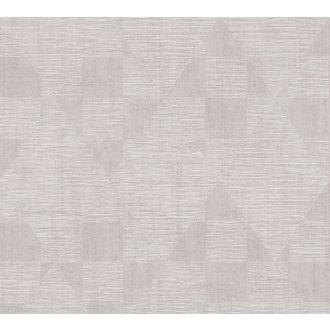   As-Creation Titanium 3, 38196-5 Geometrikus Trapéz és más síkidomok krém bézs szürkésbézs fénylő mintarészletek tapéta